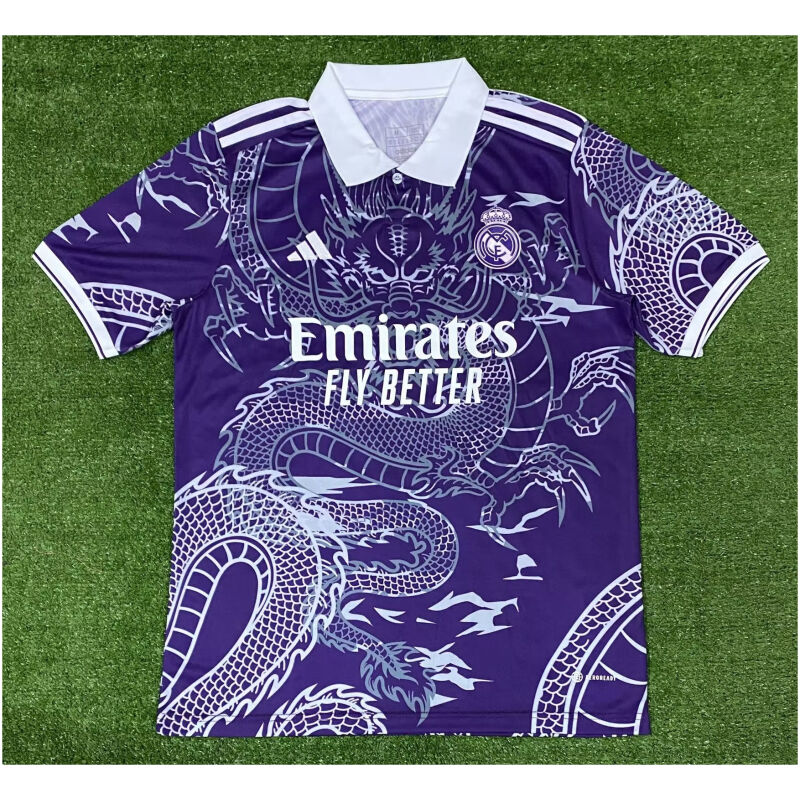 Mens Real Madrid Special Edition Purple Dragon Jersey 2023/24