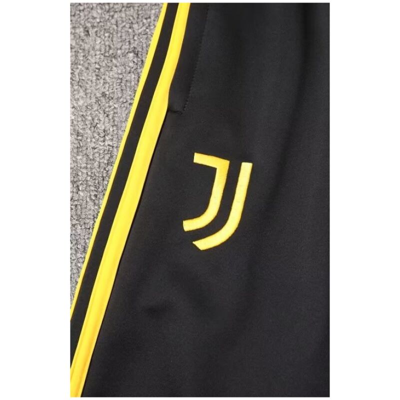 Mens Juventus Jacket + Pants Training Suit Black II 2023/24