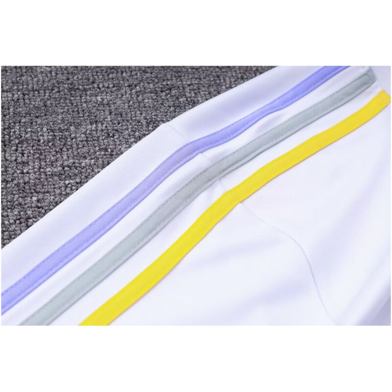 Mens Real Madrid Training Suit Crew Neck White 2023/24
