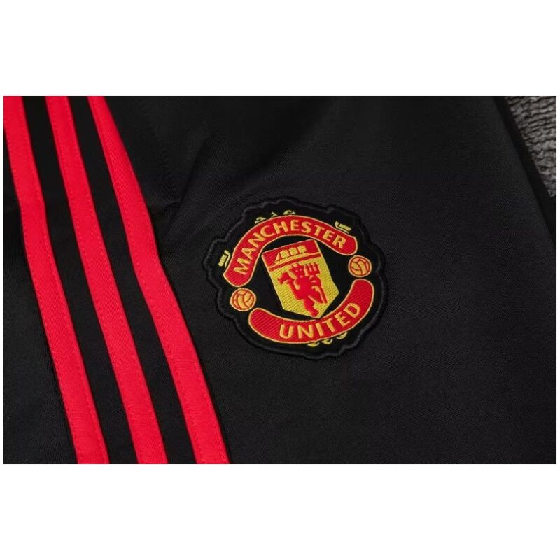 Mens Manchester United Jacket + Pants Training Suit Red 2023/24