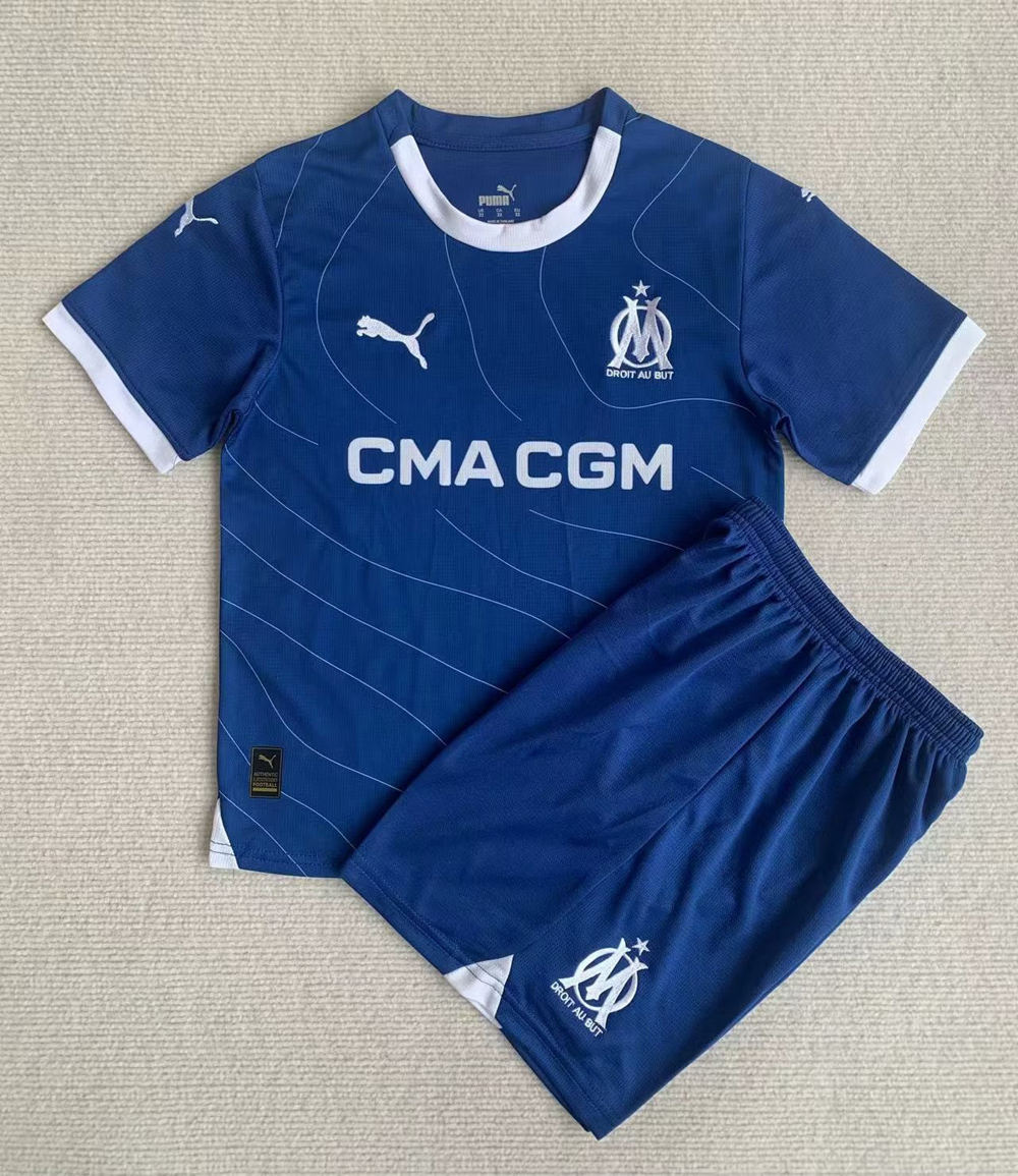Kids Olympique Marseille Away Jersey 2023/24