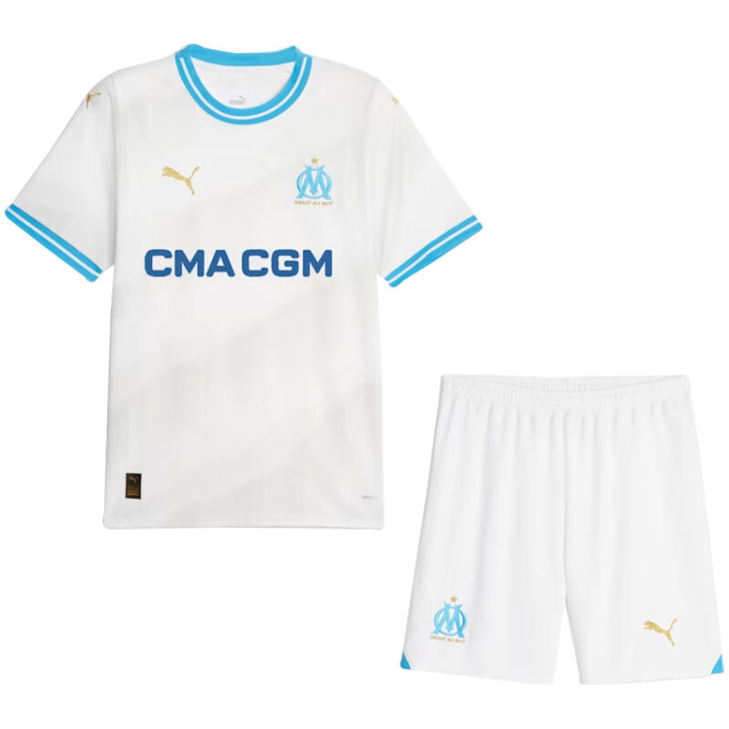 Kids Olympique Marseille Home Jersey 2023/24