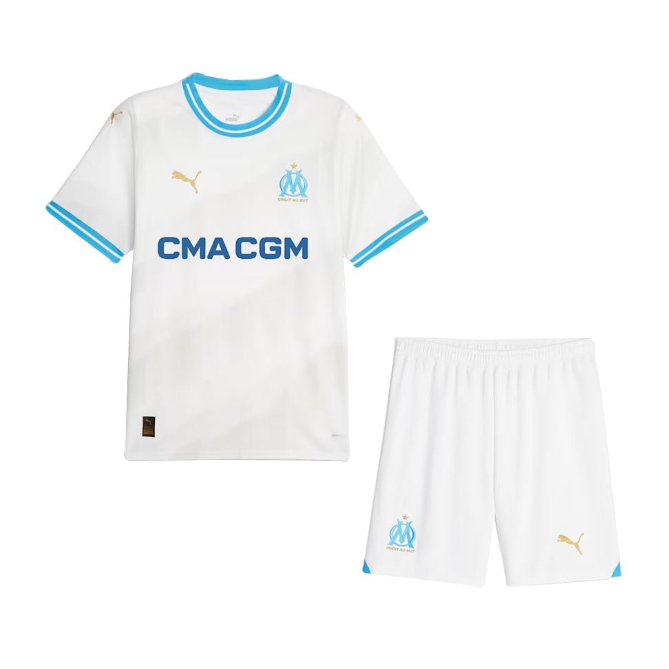 Kids Olympique Marseille Home Jersey 2023/24