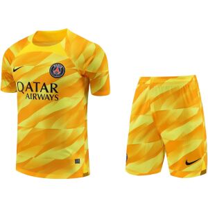 Mens PSG Goalkeeper Yellow Suit 2023/24