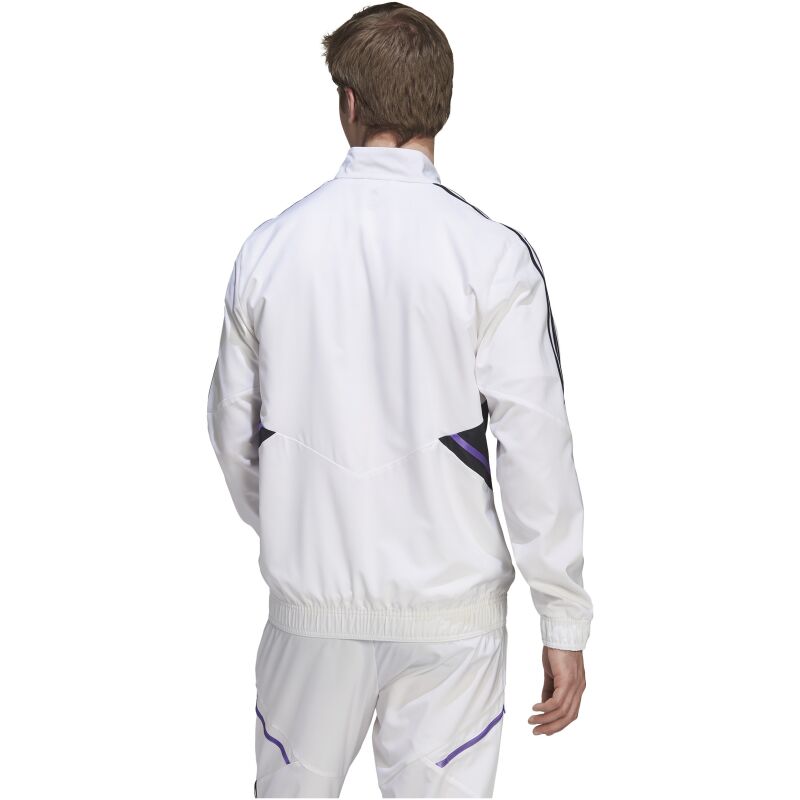 Mens Real Madrid All Weather Windrunner Jacket White 2023/24