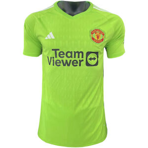 Mens Manchester United Goalkeeper Green Jersey 2023/24