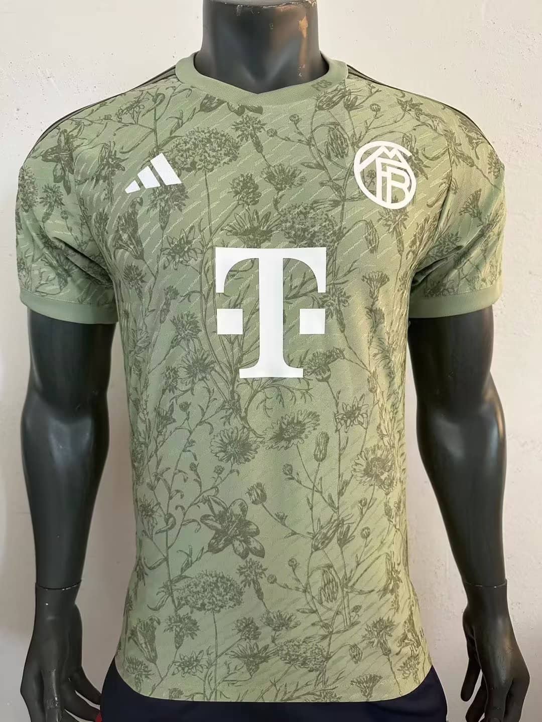 Mens Bayern Munich Special Edition Green Jersey 2023/24 – Match