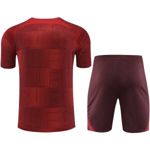 Mens Liverpool Short Training Suit Burgundy 2023/24