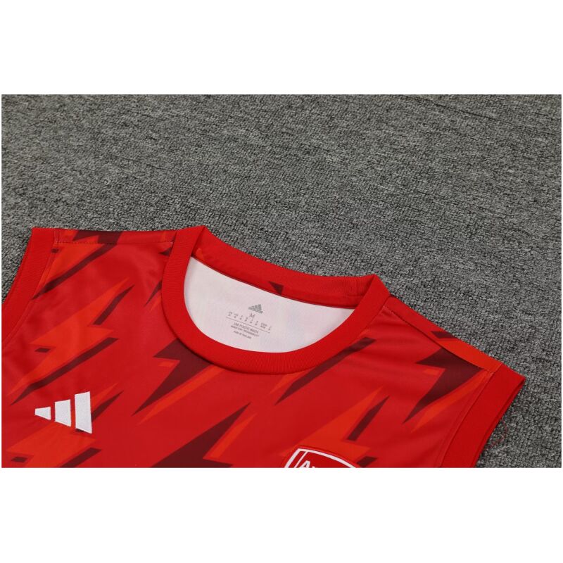 Mens Arsenal Singlet Suit Red 2023/24