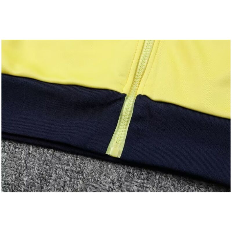 Mens Manchester City Jacket + Pants Training Suit Canary 2023/24