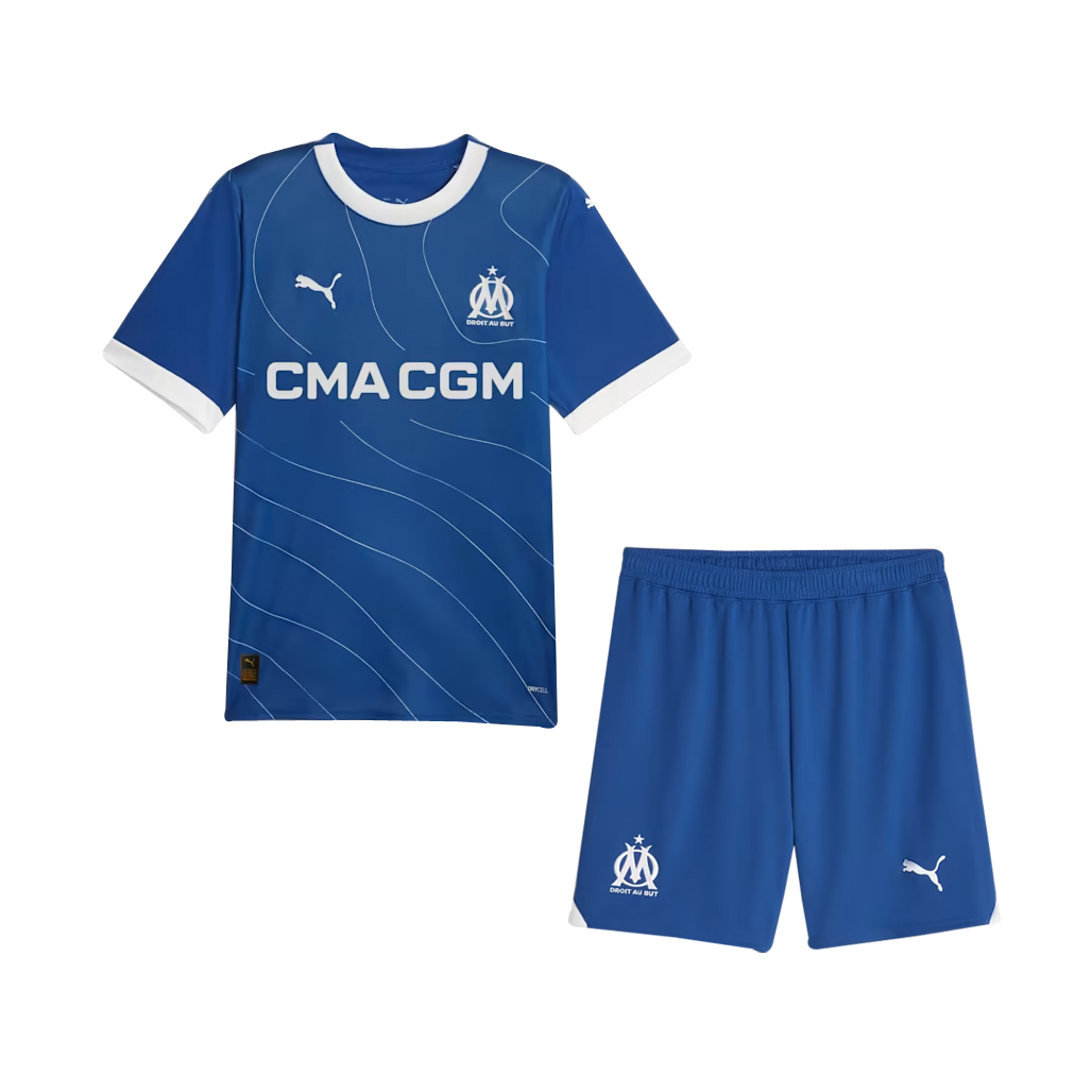 Kids Olympique Marseille Away Jersey 2023/24