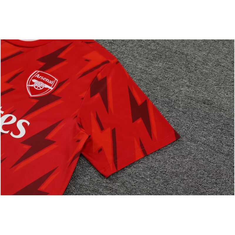Mens Arsenal Short Training Suit Red 2023/24