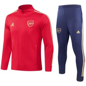 Mens Arsenal Jacket + Pants Training Suit Red 2023/24