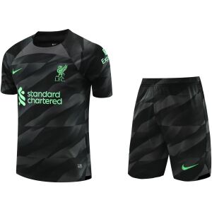 Mens Liverpool Goalkeeper Black Suit 2023/24