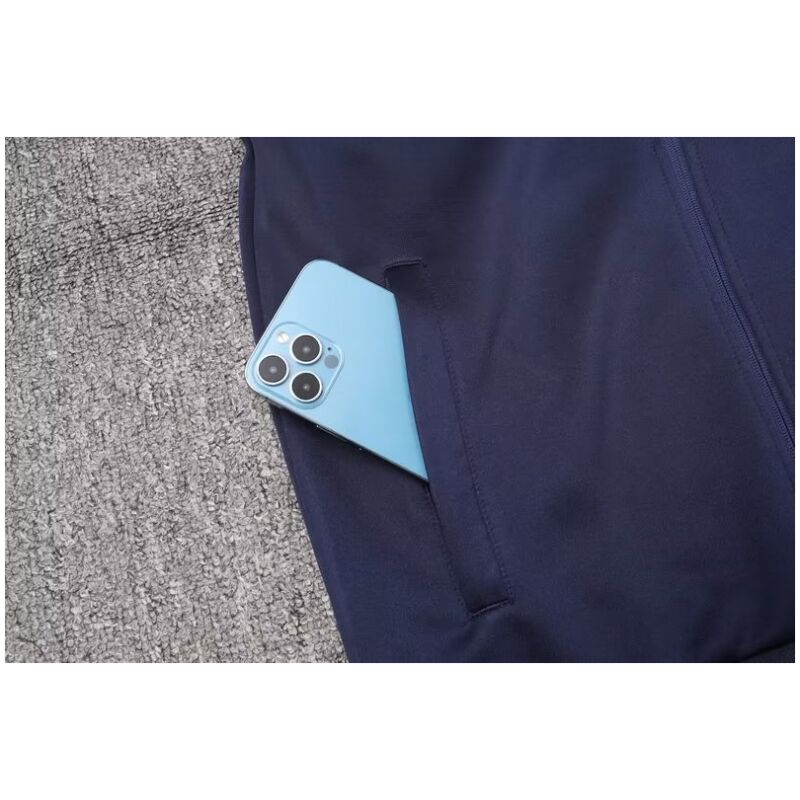 Mens Arsenal Jacket + Pants Training Suit Salvia Blue 2023/24