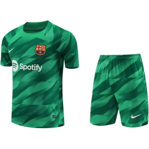 Mens Barcelona Goalkeeper Green Suit 2023/24