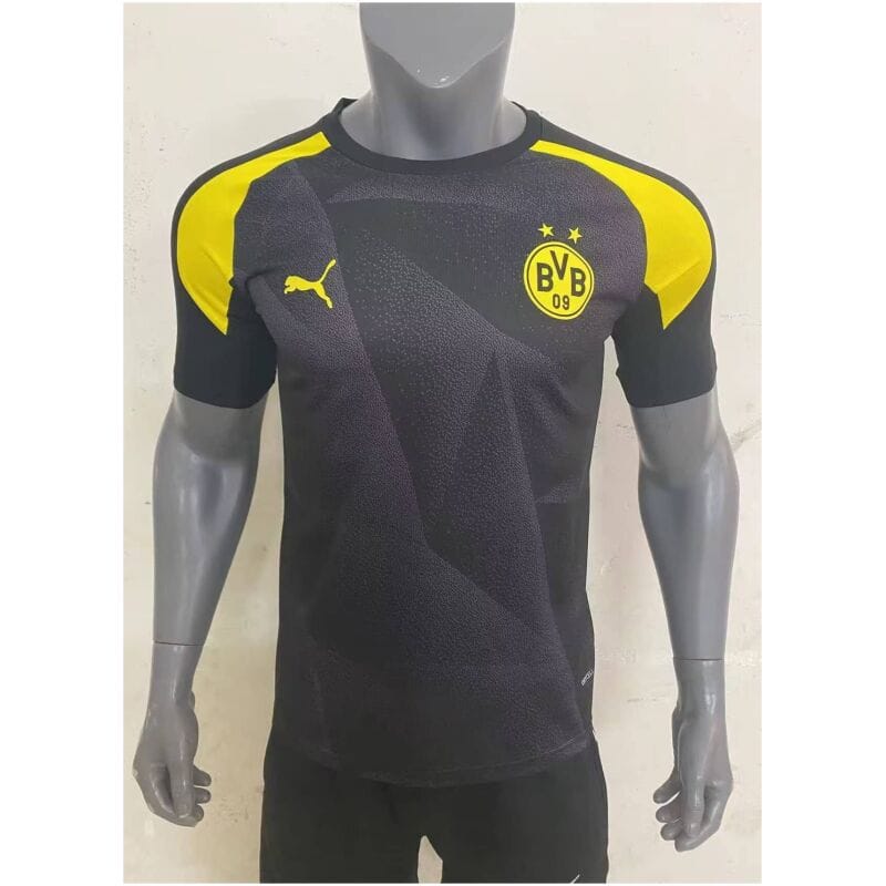 Mens Borussia Dortmund Short Training Jersey Black 2023/24