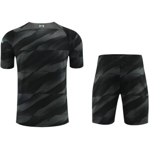Mens Liverpool Goalkeeper Black Suit 2023/24