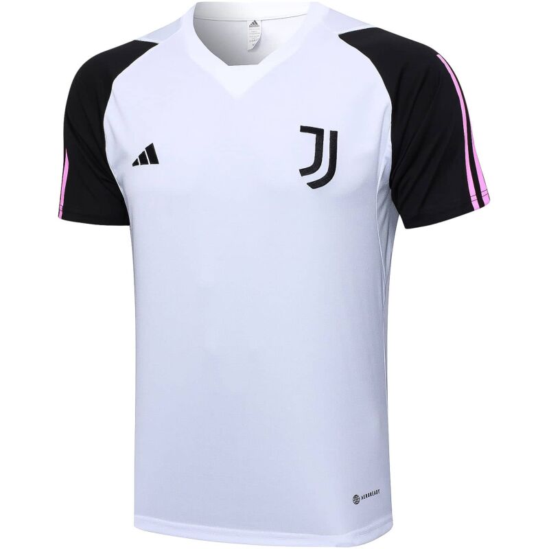 Mens Juventus Short Training Jersey White 2023/24