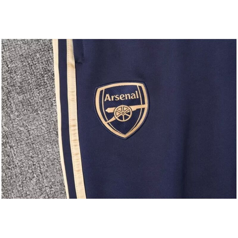 Mens Arsenal Jacket + Pants Training Suit Salvia Blue 2023/24