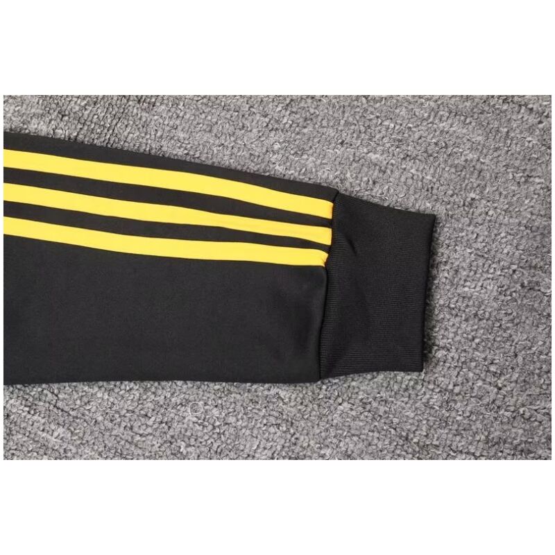 Mens Juventus Jacket + Pants Training Suit Black II 2023/24