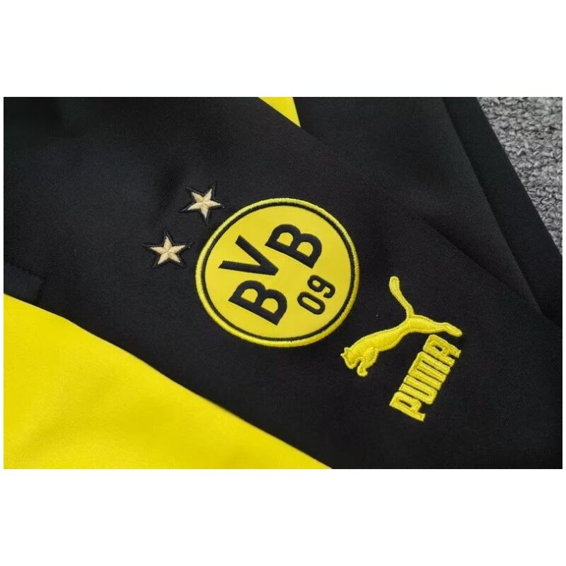Mens Borussia Dortmund Jacket + Pants Training Suit Yellow 2023/24