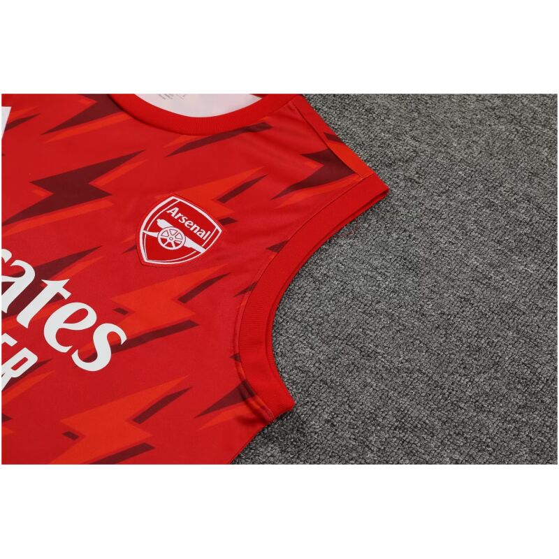 Mens Arsenal Singlet Suit Red 2023/24