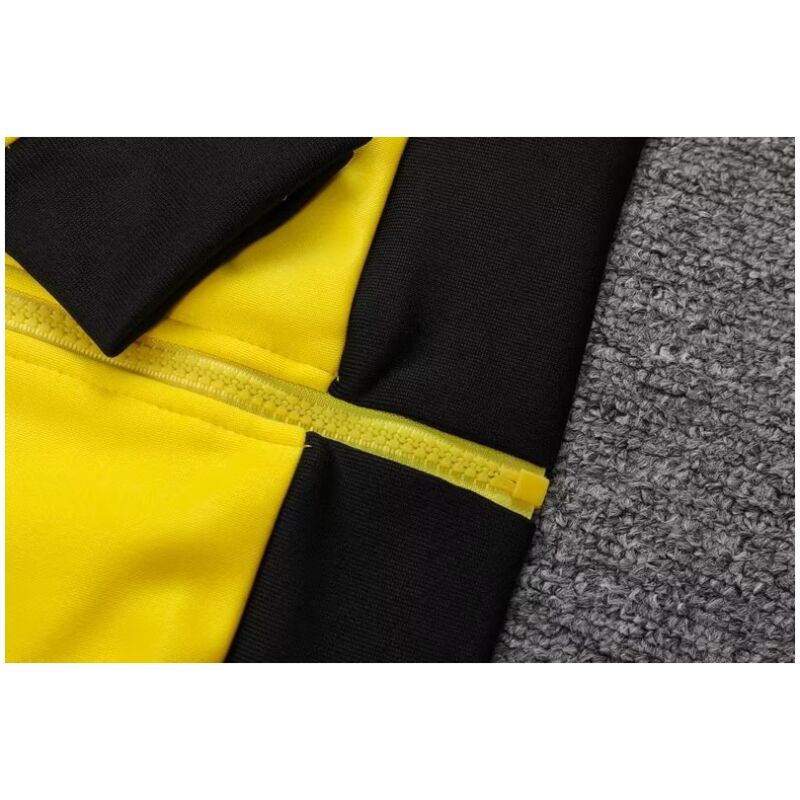 Mens Borussia Dortmund Jacket + Pants Training Suit Yellow 2023/24