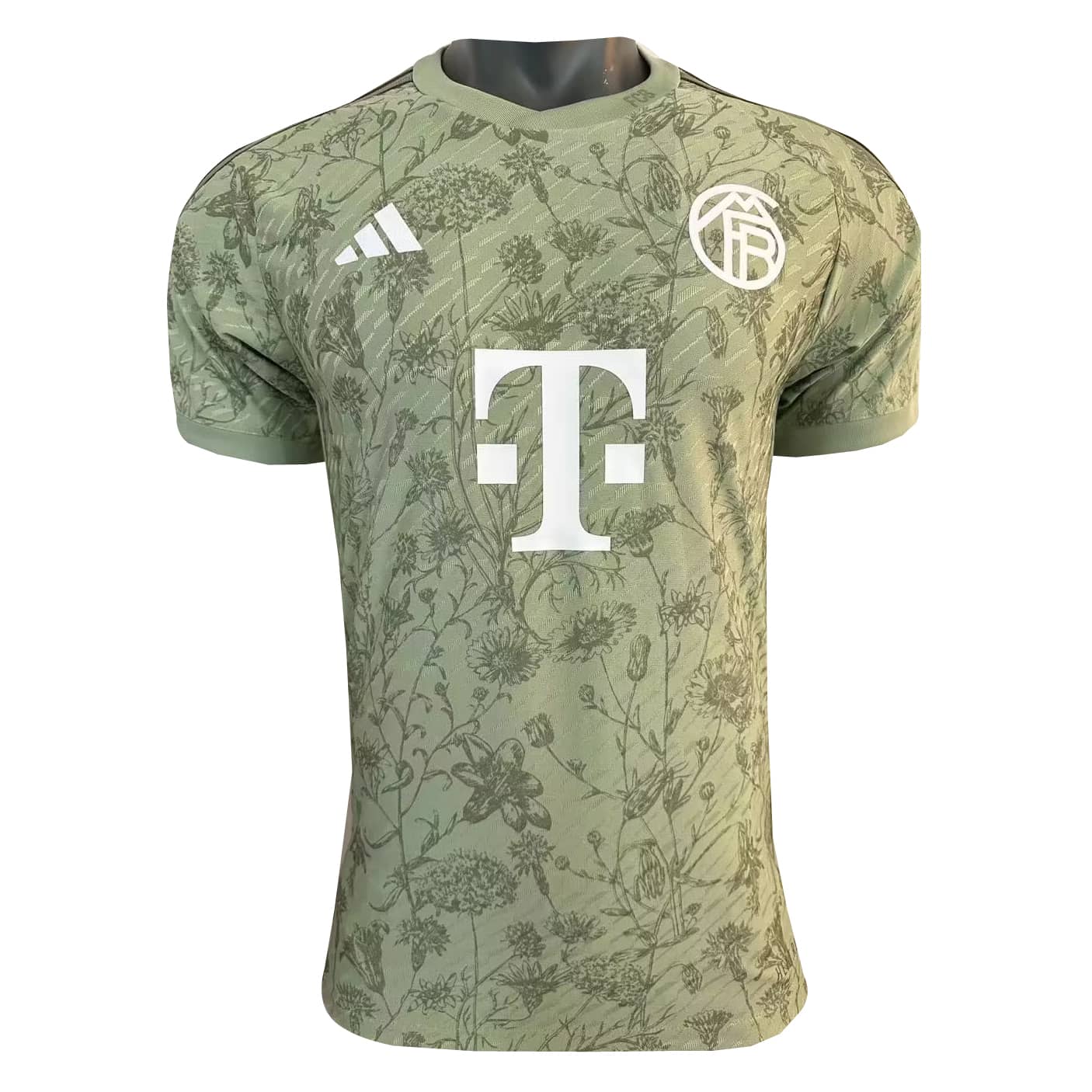 Mens Bayern Munich Special Edition Green Jersey 2023/24 – Match