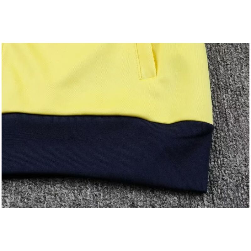 Mens Manchester City Jacket + Pants Training Suit Canary 2023/24