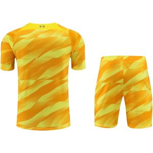 Mens Liverpool Goalkeeper Yellow Suit 2023/24