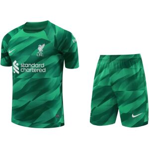 Mens Liverpool Goalkeeper Green Suit 2023/24