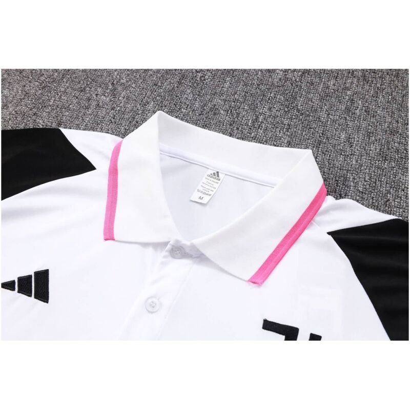 Mens Juventus Polo Shirt White 2023/24