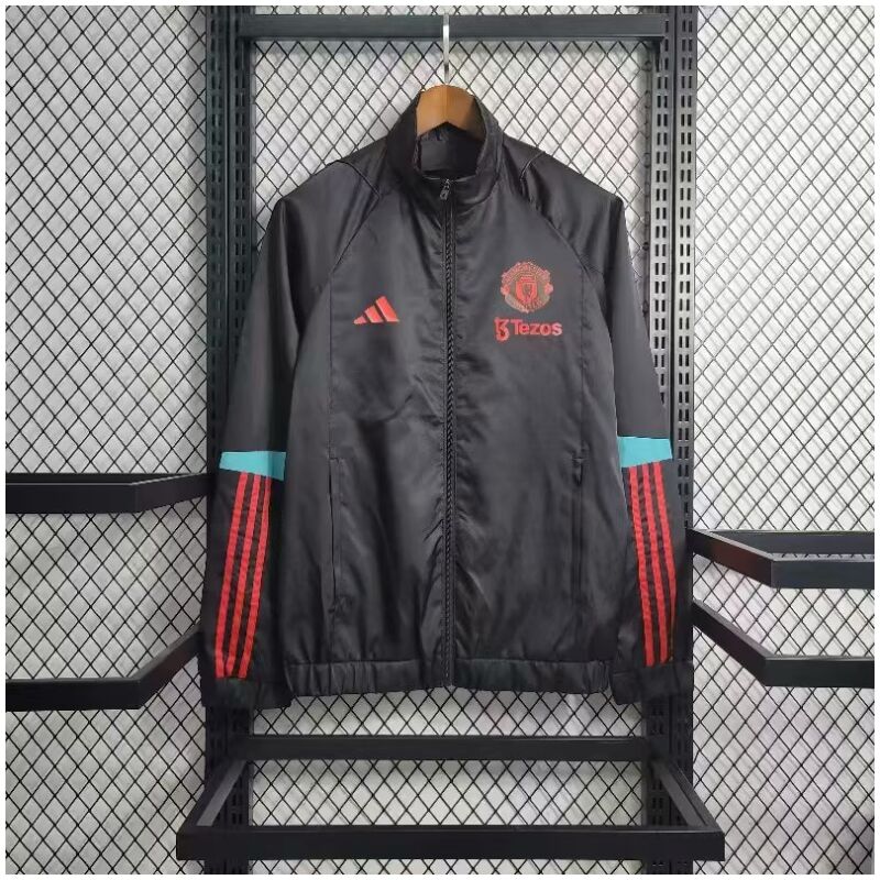 Mens Manchester United All Weather Windrunner Jacket Black 2023/24