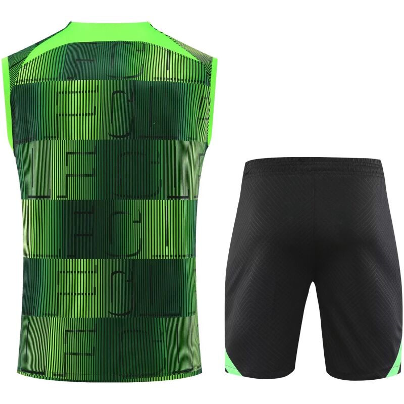 Mens Liverpool Singlet Suit Green 2023/24