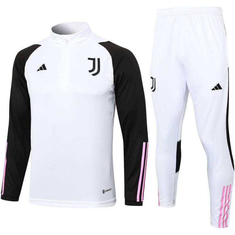 Mens Juventus Training Suit White 2023/24