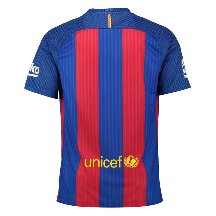 Mens Barcelona Retro Home Jersey 2016/17