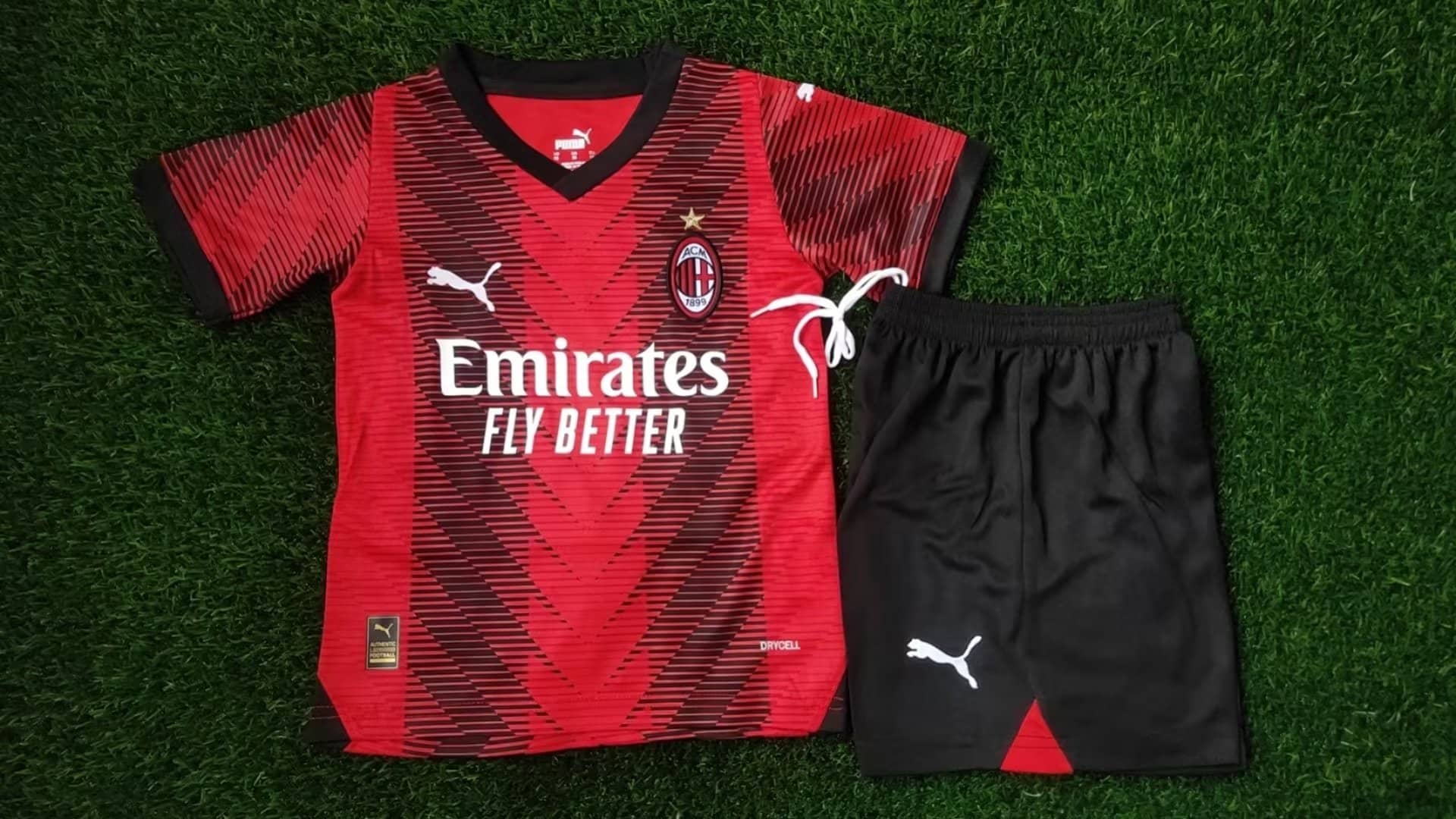 Kids AC Milan Home Jersey 2023/24