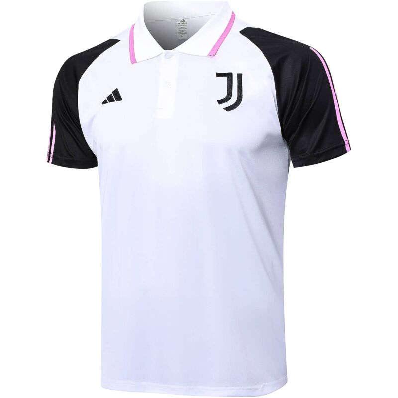 Mens Juventus Polo Shirt White 2023/24