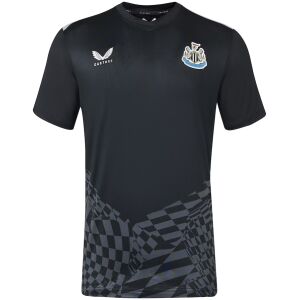 Mens Newcastle United Short Training Jersey Black 2023/24
