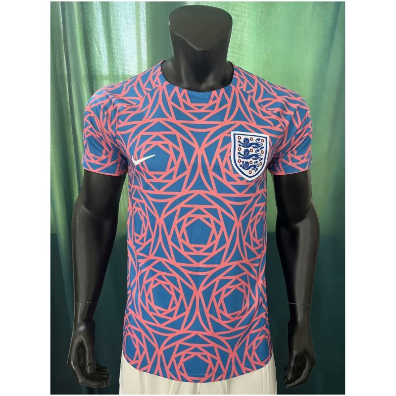 Mens England Short Training Jersey Pink 2023/24