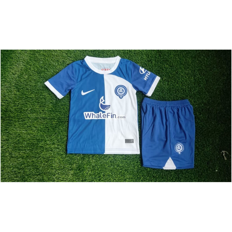 Kids Atletico Madrid Away Jersey 2023/24