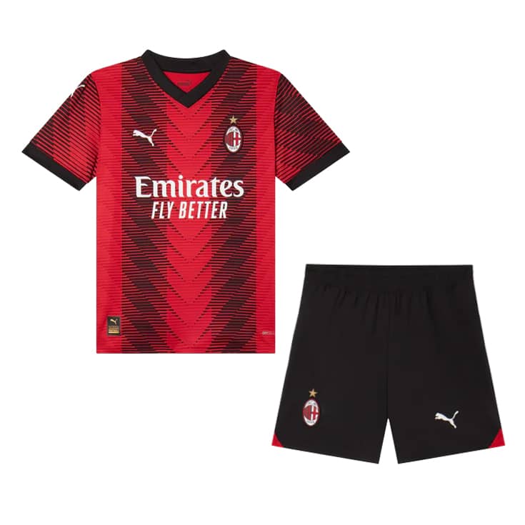Kids AC Milan Home Jersey 2023/24
