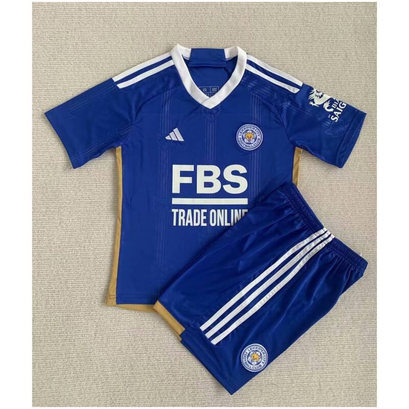 Kids Leicester City Home Jersey 2023/24