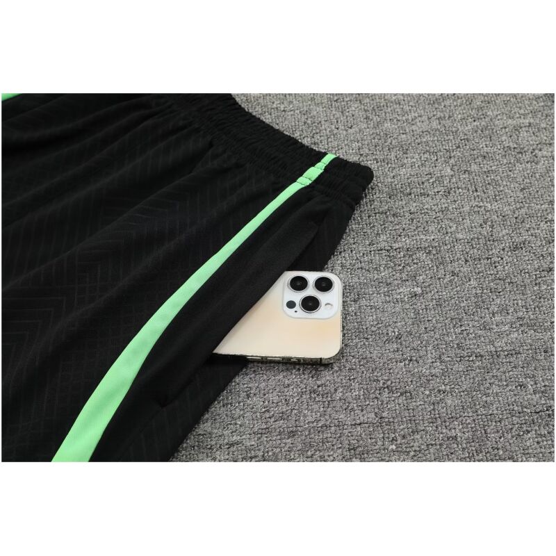 Mens Liverpool Short Training Suit Green 2023/24
