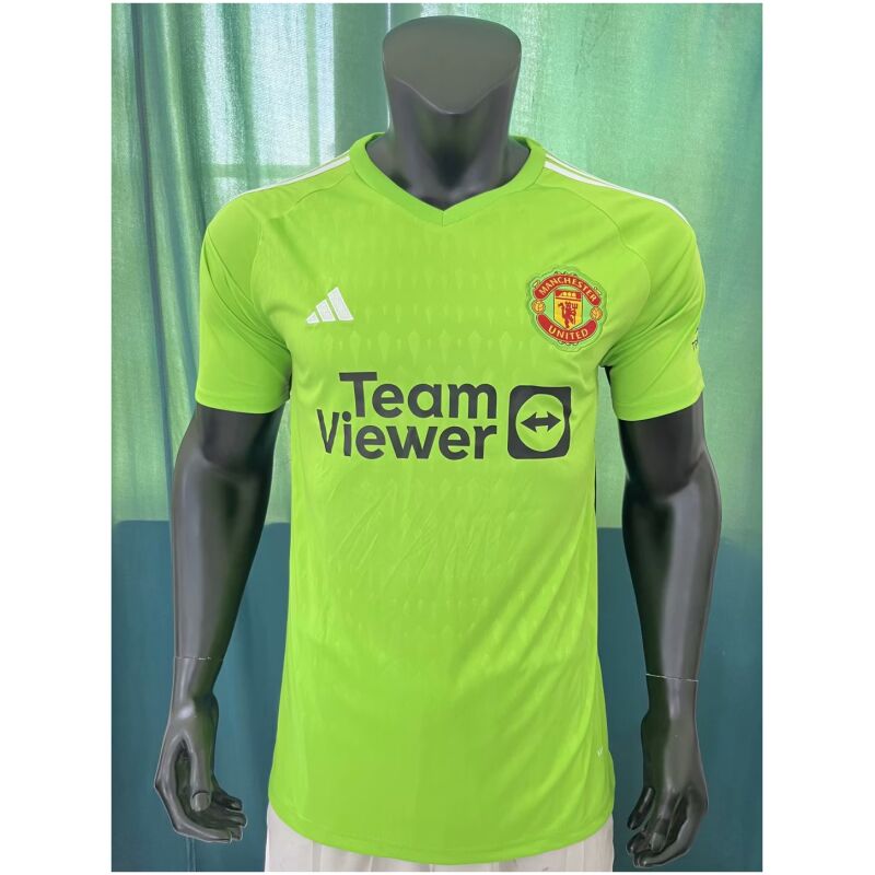 Mens Manchester United Goalkeeper Green Jersey 2023/24