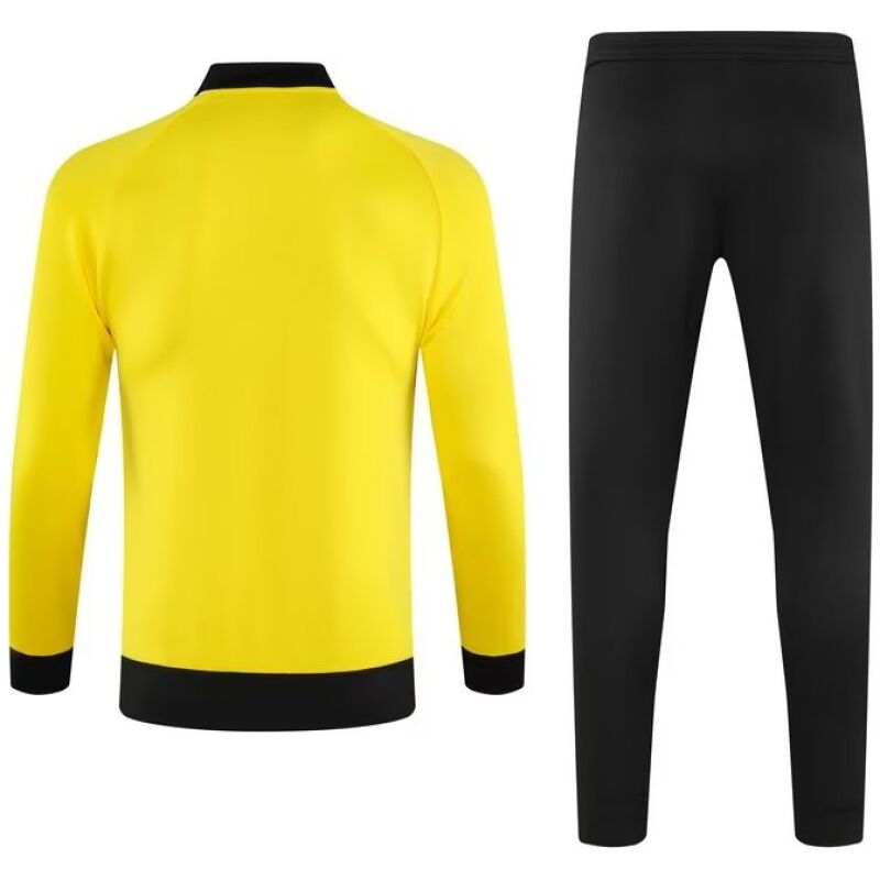 Mens Borussia Dortmund Jacket + Pants Training Suit Yellow 2023/24