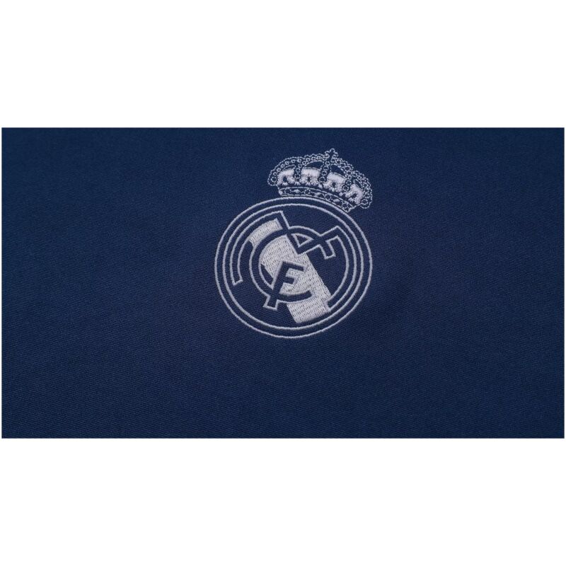 Mens Real Madrid Training Suit Crew Neck Salvia Blue 2023/24