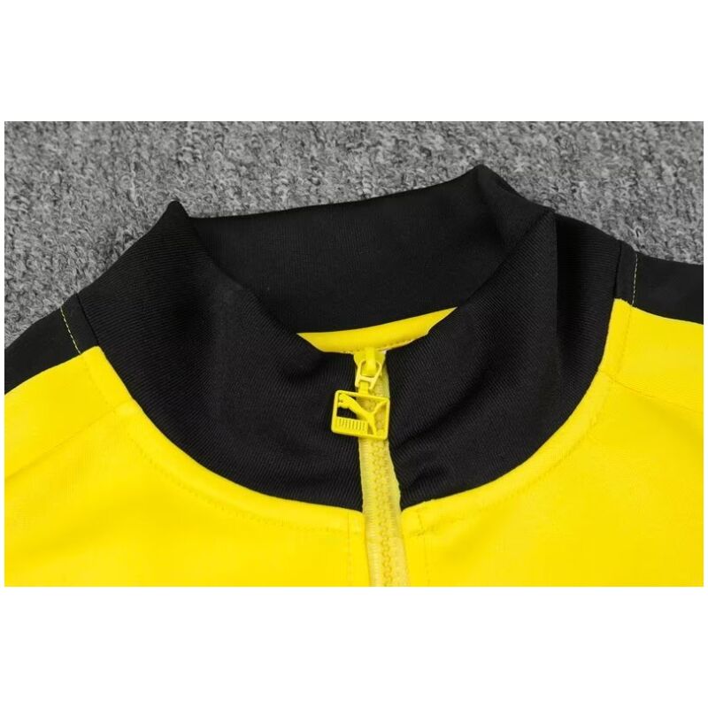 Mens Borussia Dortmund Jacket + Pants Training Suit Yellow 2023/24