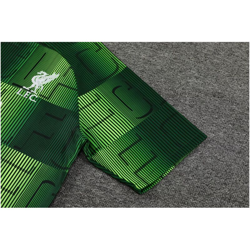 Mens Liverpool Short Training Suit Green 2023/24